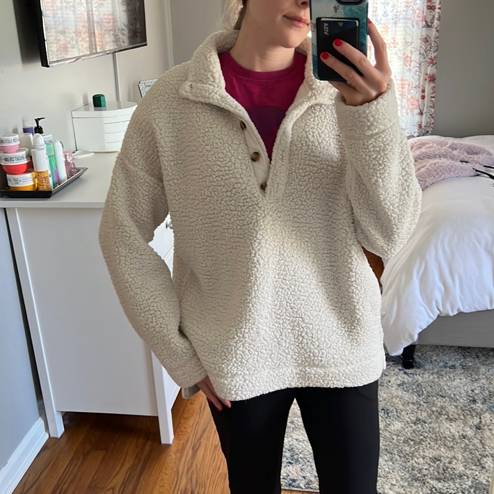 Aerie Sherpa Pullover